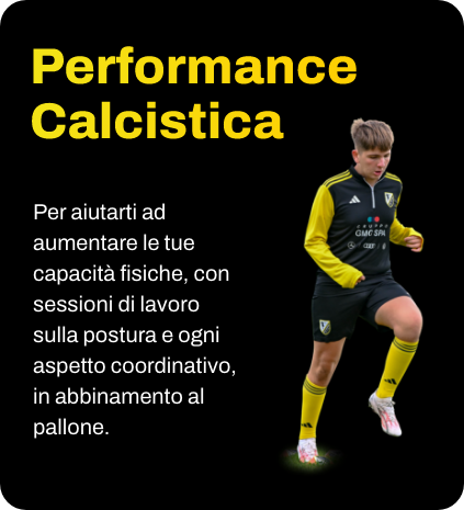 Sessioni performance Calcistica